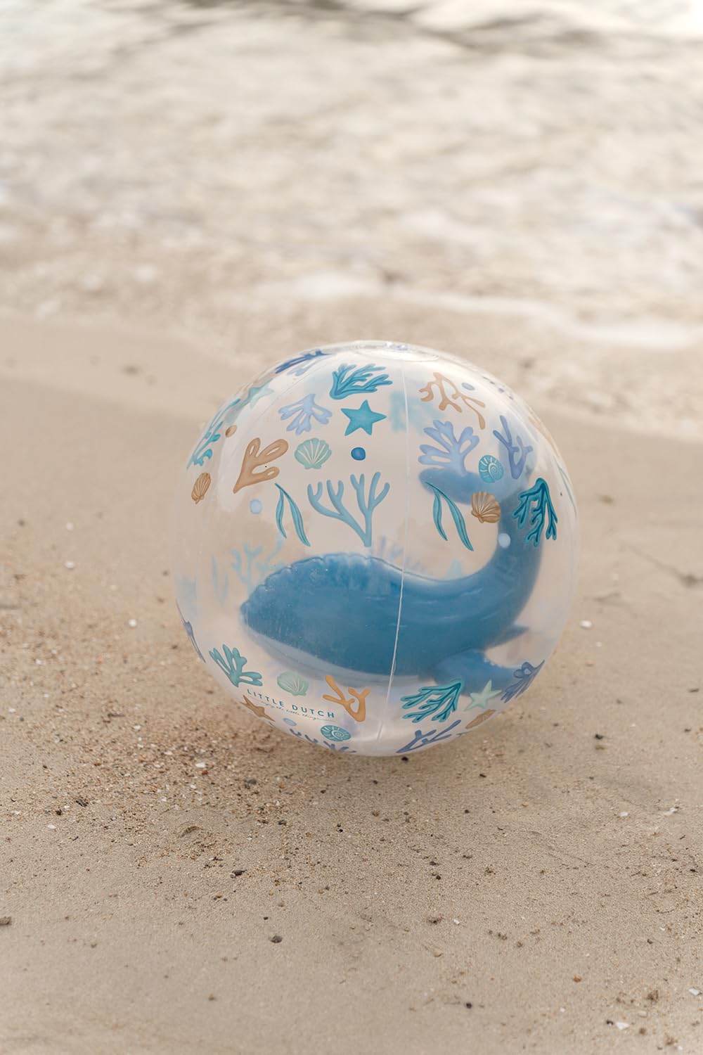 Little Dutch Ocean Dreams 3D Beach Ball Balena 35 cm