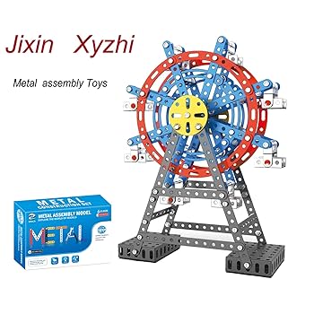 Amazon.com: Jixin Xyzhi Building Sets STEM Assembly Metal