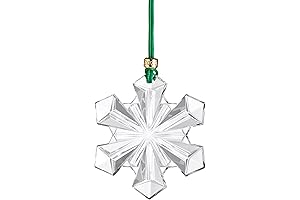 Waterford 2021 Annual Snow Crystal Ornament - 5" Tall