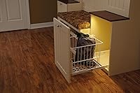 Vista 3 de REV-A-SHELF Cesta extraíble de alambre de acero para aplicaciones de tocador/armario