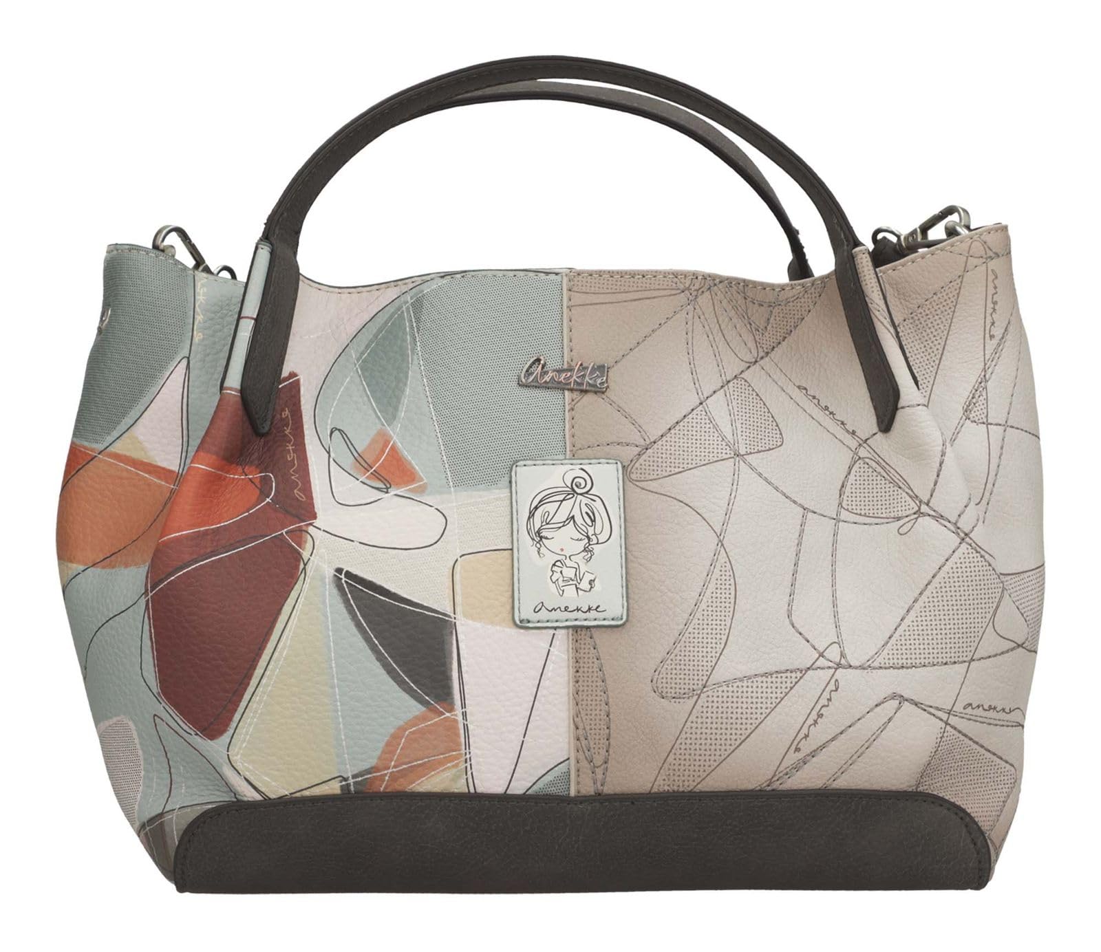 Anekke Bolso de asa corta y bandolera Auralis