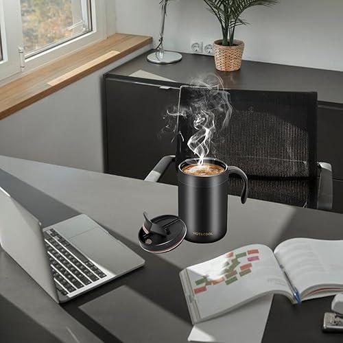 Miniatura 7 de Juego de cafetera para acampar de 16.9 fl oz, cafetera portátil de acero inoxidable 304, 4 piezas, cafetera de camping para exteriores, viajes,