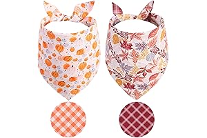 Celebrate Fall with Our Vibrant Dog Bandanas Trio!