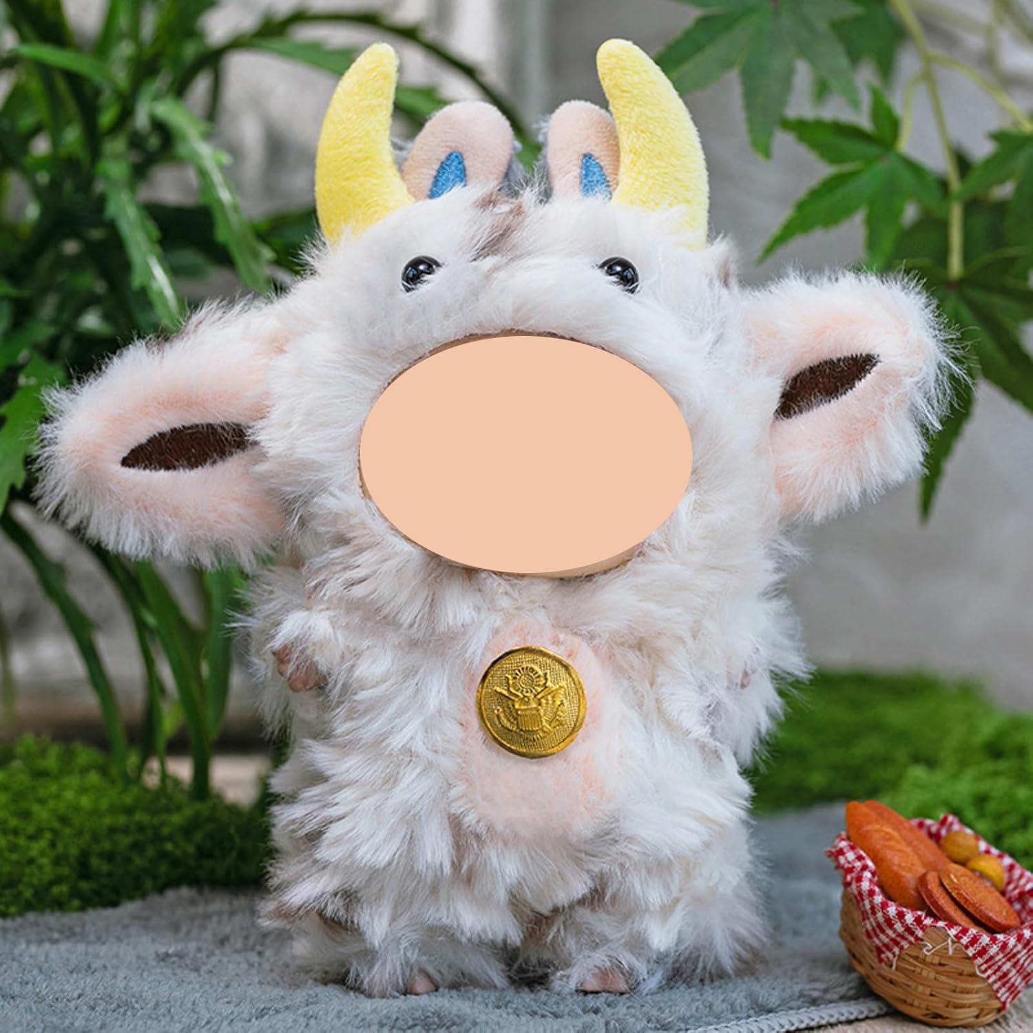 Animal Series Doll Clothes Set, Clothes for 17cm Labubu, Stylish Cute Doll Clothing Accessories (Excluding Doll and Shoes) (Colorful D)