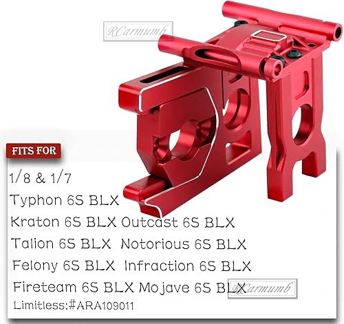 Miniatura 16 de Parte de mejoras de montaje de difusión central para 1/8 Kraton/Notorious/Outcast/Talion/Typhon, 1/7 Felony/Infracción/Fireteam/Mojave/Limitless RC