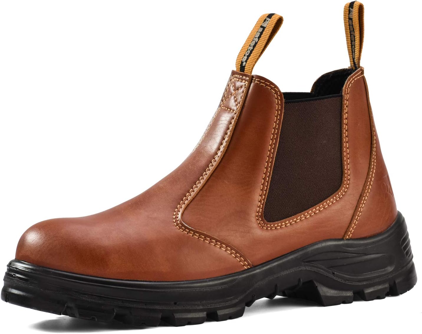 SAFEYEARWater Resistant Safety Work Boots [CE Certified] - 8025 Free Sock S3 Site Safety Shoes with Lightweight