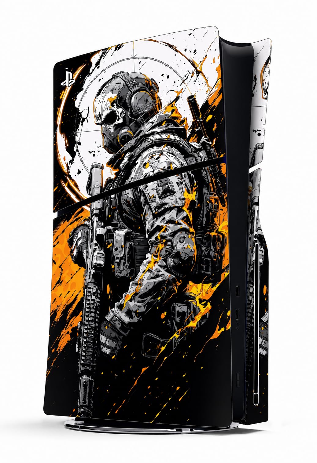 Skin for PS5 Slim Disc Call of Duty Edition | Premium Vinyl Protective Wrap Sticker for PlayStation 5 Slim Disc Console & Controllers | Scratch Resistant Waterproof Bubble-Free Decal Skin-picture-11