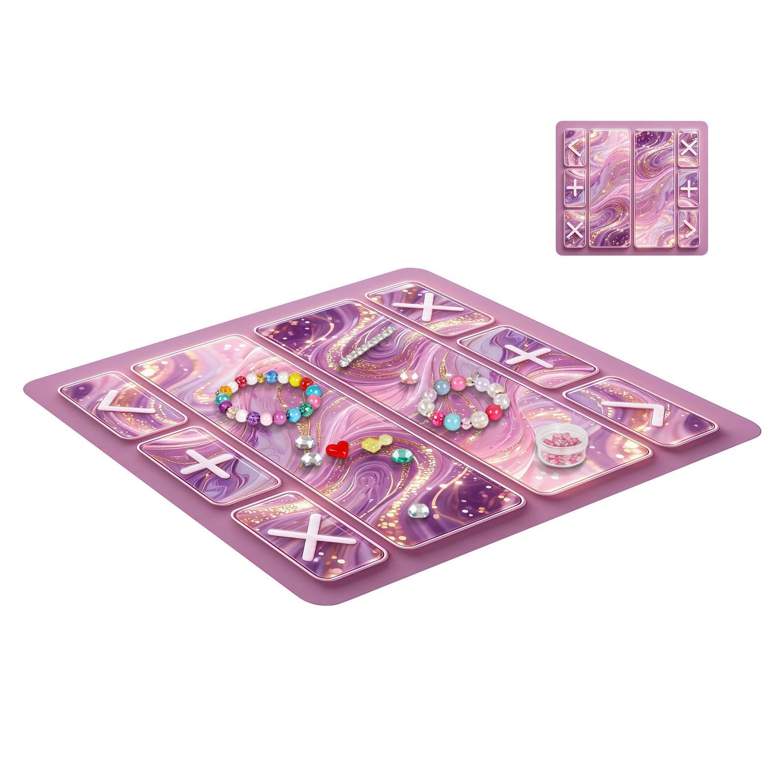 Fidget Trading Board, Rubber Fidget Trading Game Mat for Kids
