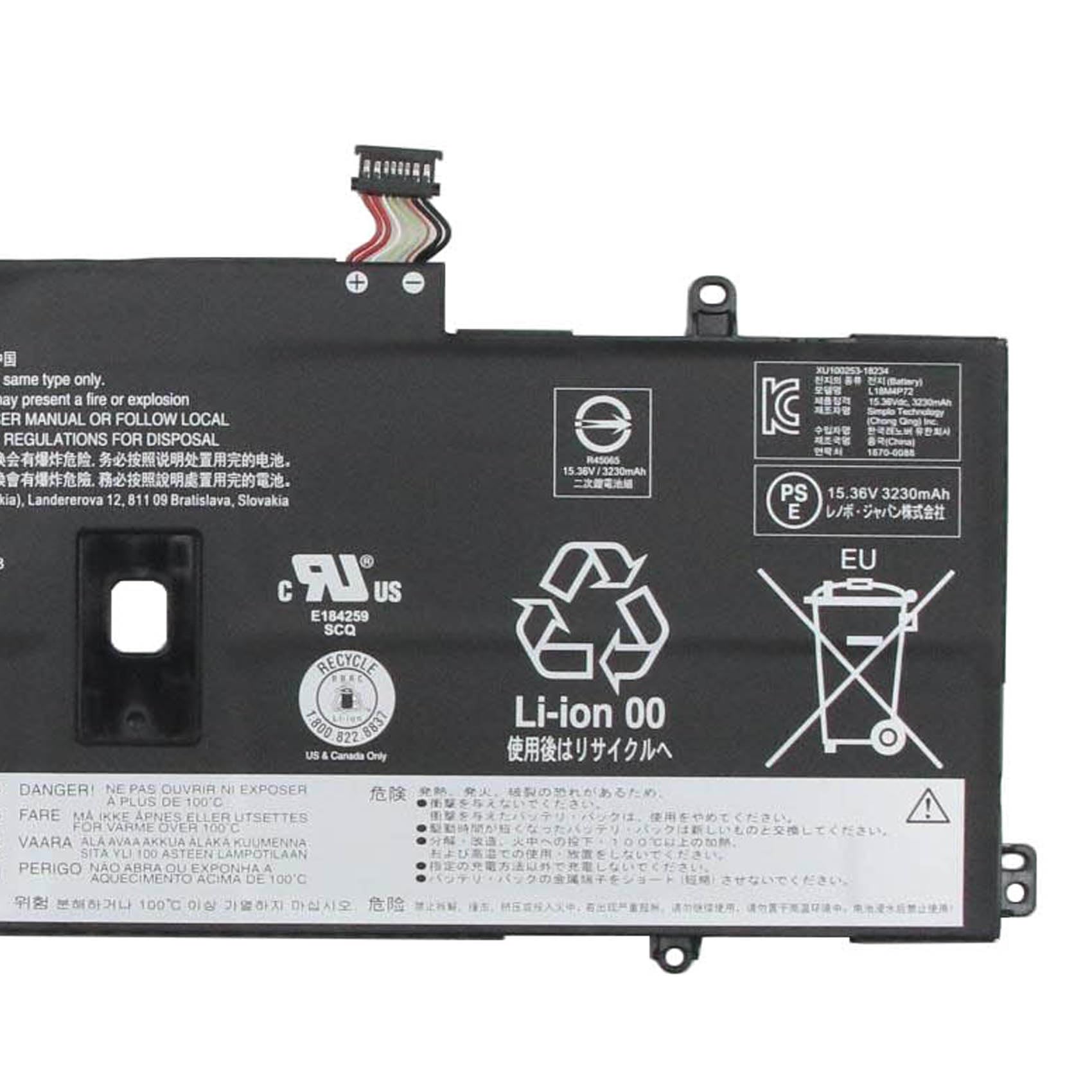 Amazon.com: FCZFCZ L18M4P72 Replacement for Lenovo ThinkPad