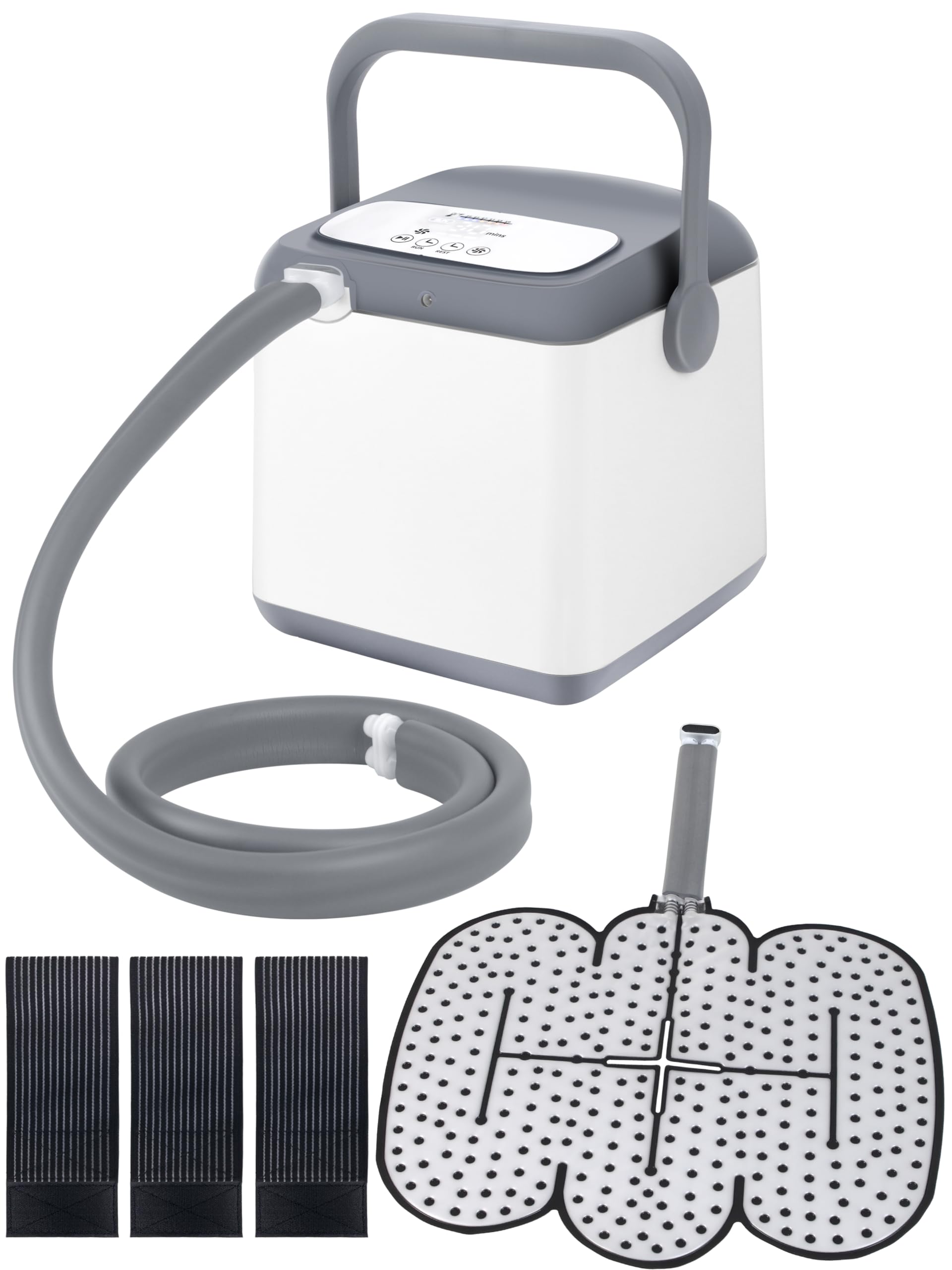 Cold Therapy System, Including an Extra Large Pad, Programable Ice Therapy Machine for Knee or Hip, Post-Surgery Continuous Cryotherapy Cold Pack