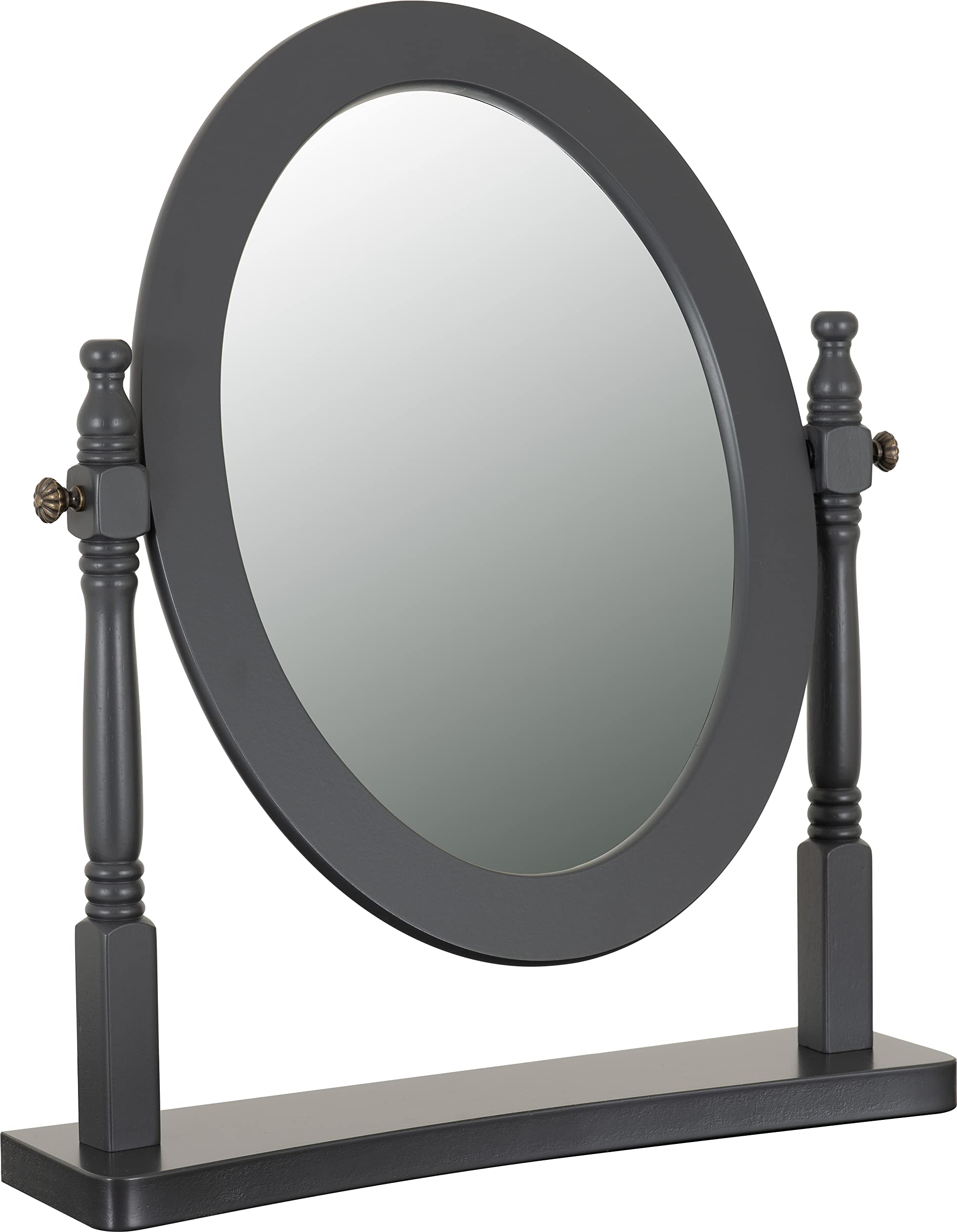 Seconique Contessa Dressing Table MirrorL12 X W48 X H57 CmGrey from B&Q