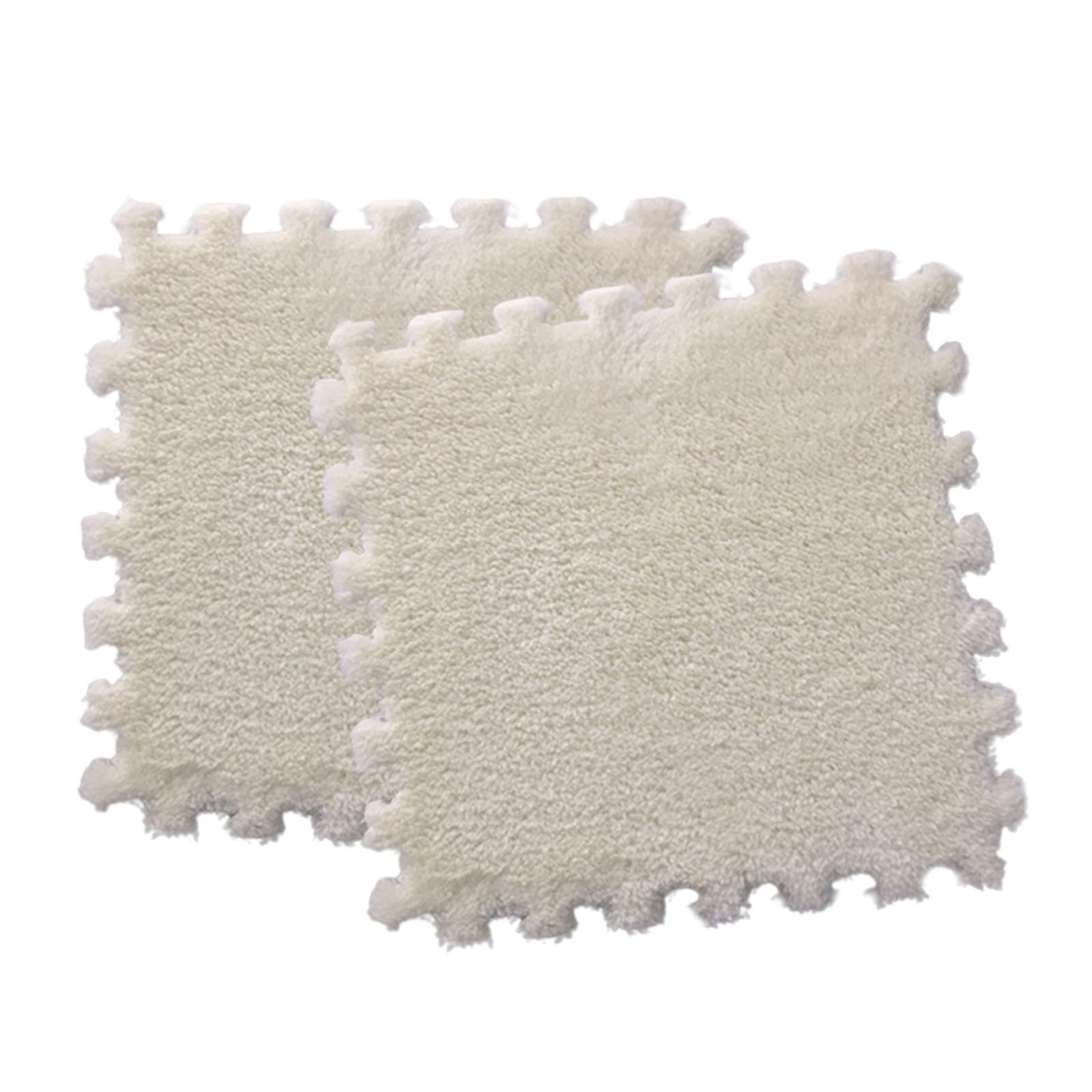 Lot De 10 Dalles De Puzzle En Mousse EVA 30x30 Cm - Épaisseur 35 Mm, Antidérapant, Pour Bébé, Chambre, Sol De Jeu