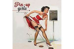 Carousel Calendars, Pin Ups 2024 Wall Calendar