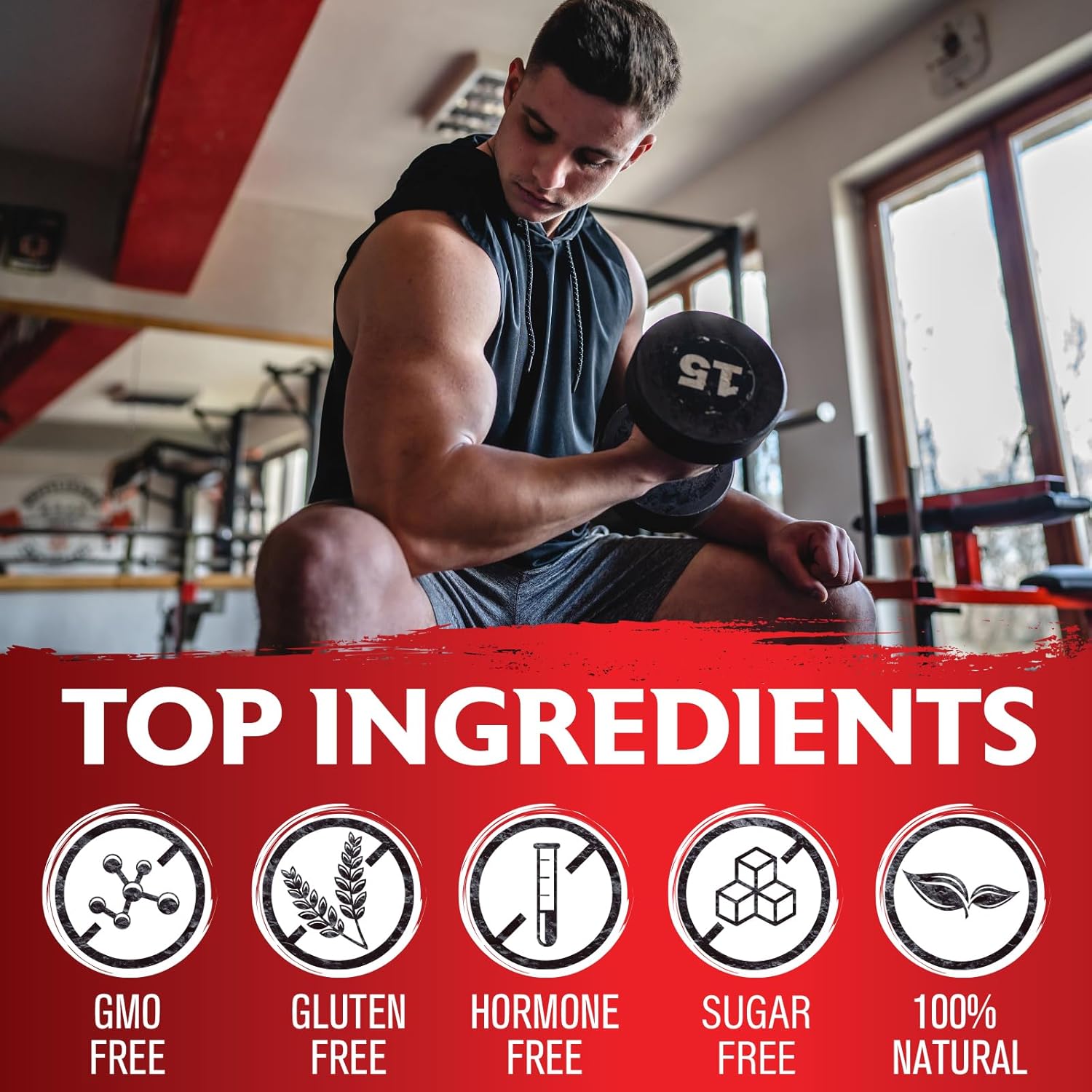 78,000mg Testosterone Supplement for Men, Max Purity 95% Testosterone Booster for Men, Turkesterone for More Energy, Strength, Stamina, Endurance, Muscle Growth & Recovery, Performance, 60 Days Supply - Image 6