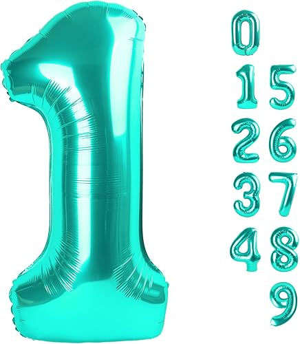 Vista 433 de Globos de números 0 de 40 pulgadas, globos negros de números para números 10, 20, 30, 40, 50, 60, 70, 80, 90, 100, globos de números 10, 20, 30, 40