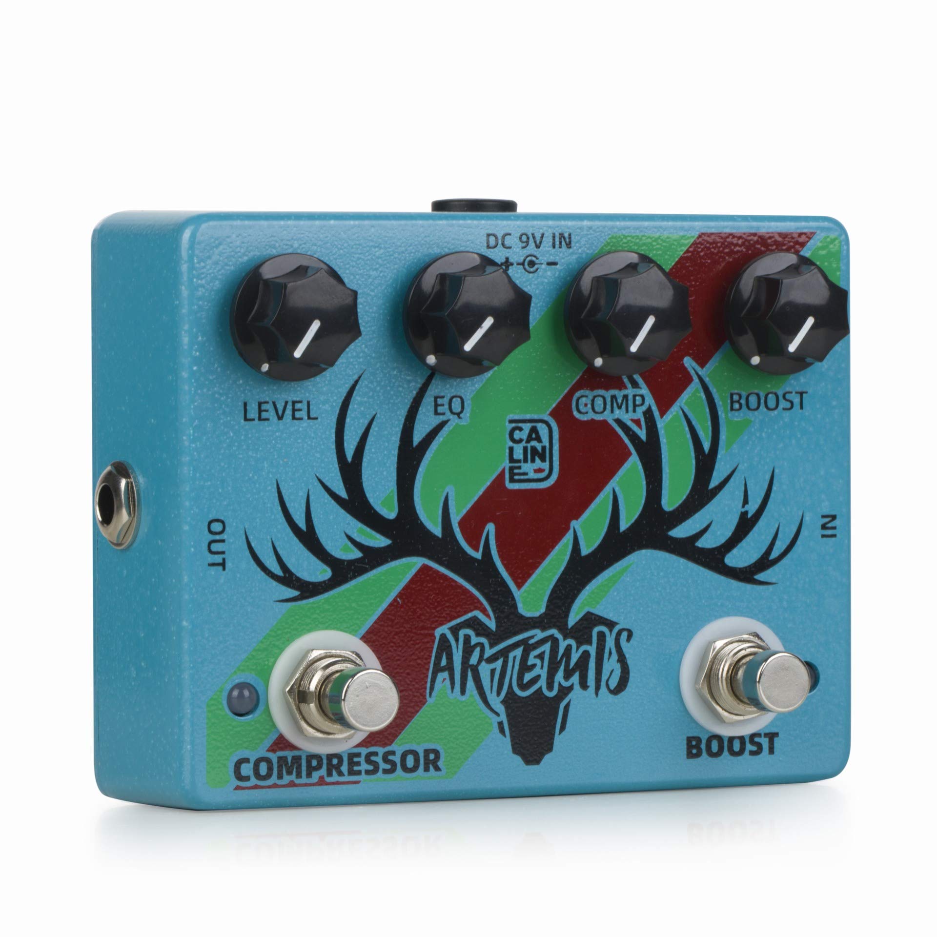 Pedale Compressore Boost Caline Artemis Per Chitarra - Doppio Effetto Naturale - Foto 5