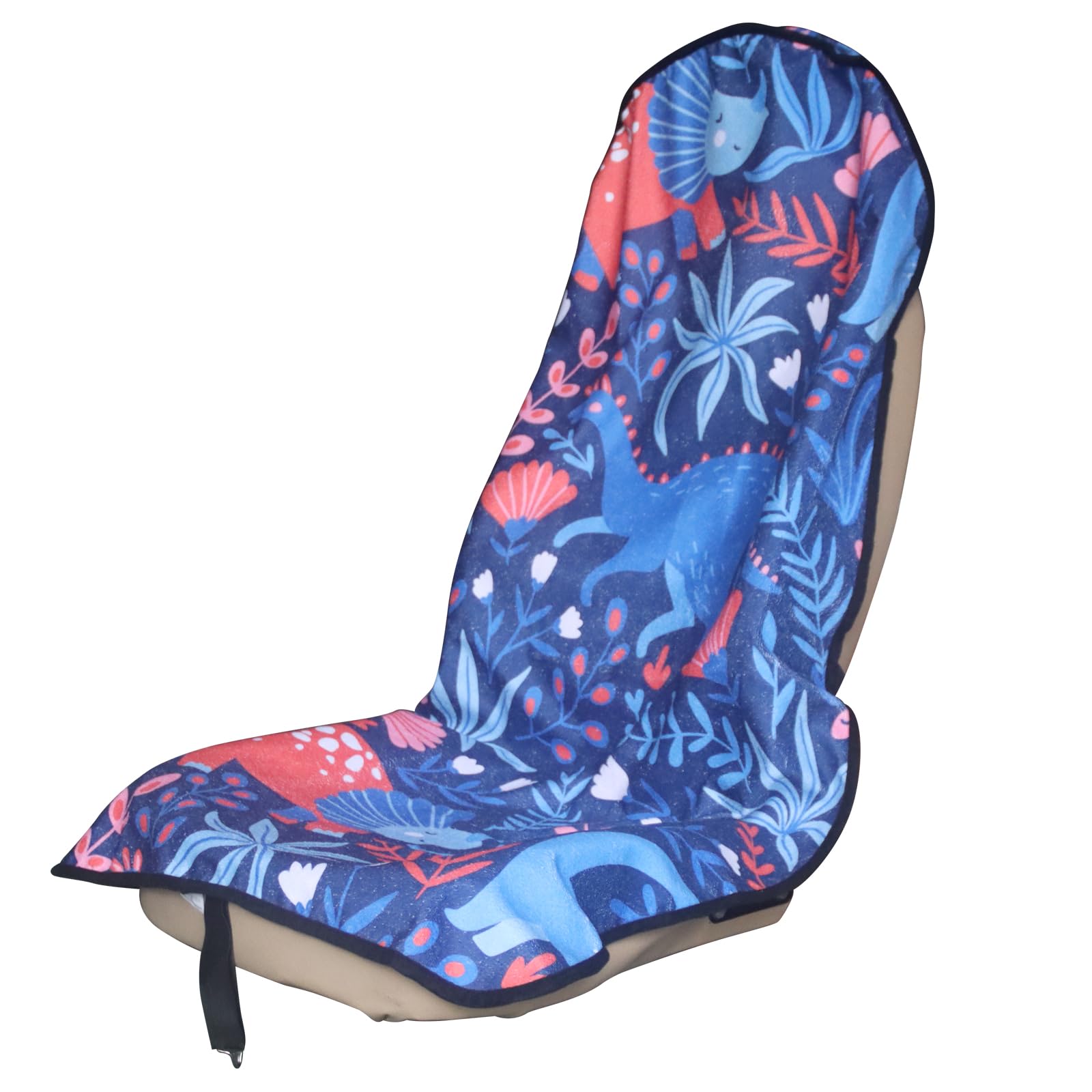 Zinytrae Sweat Towel Car Seat Cover Protector Front Seats for Gym Workout, Running, Swimming, Beach and Hiking, Waterproof Universal Seat Cover for