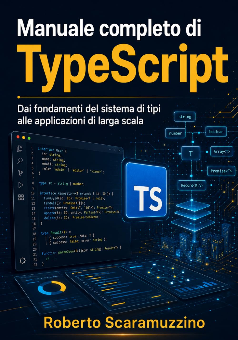 Manuale completo di TypeScript: Dai fondamenti del sistema di tipi alle applicazioni di larga scala (Elettronica. Manuali e Laboratori)