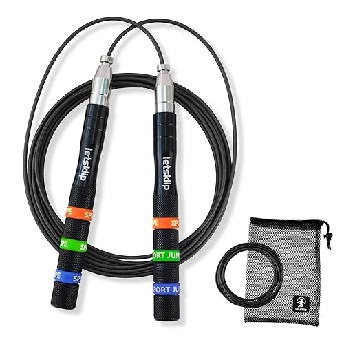 Speed Jump Rope for CrossFit & Boxing - Secure Self-Locking