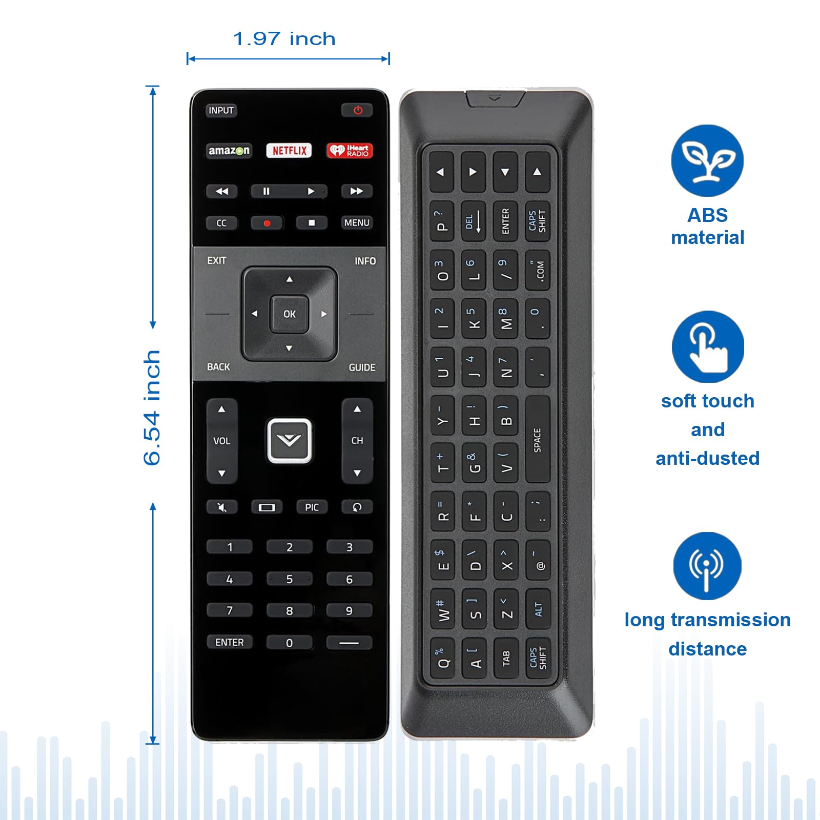 Amazon.com: New XRT500 Remote Control fit for vizio HDTV M322I-B1