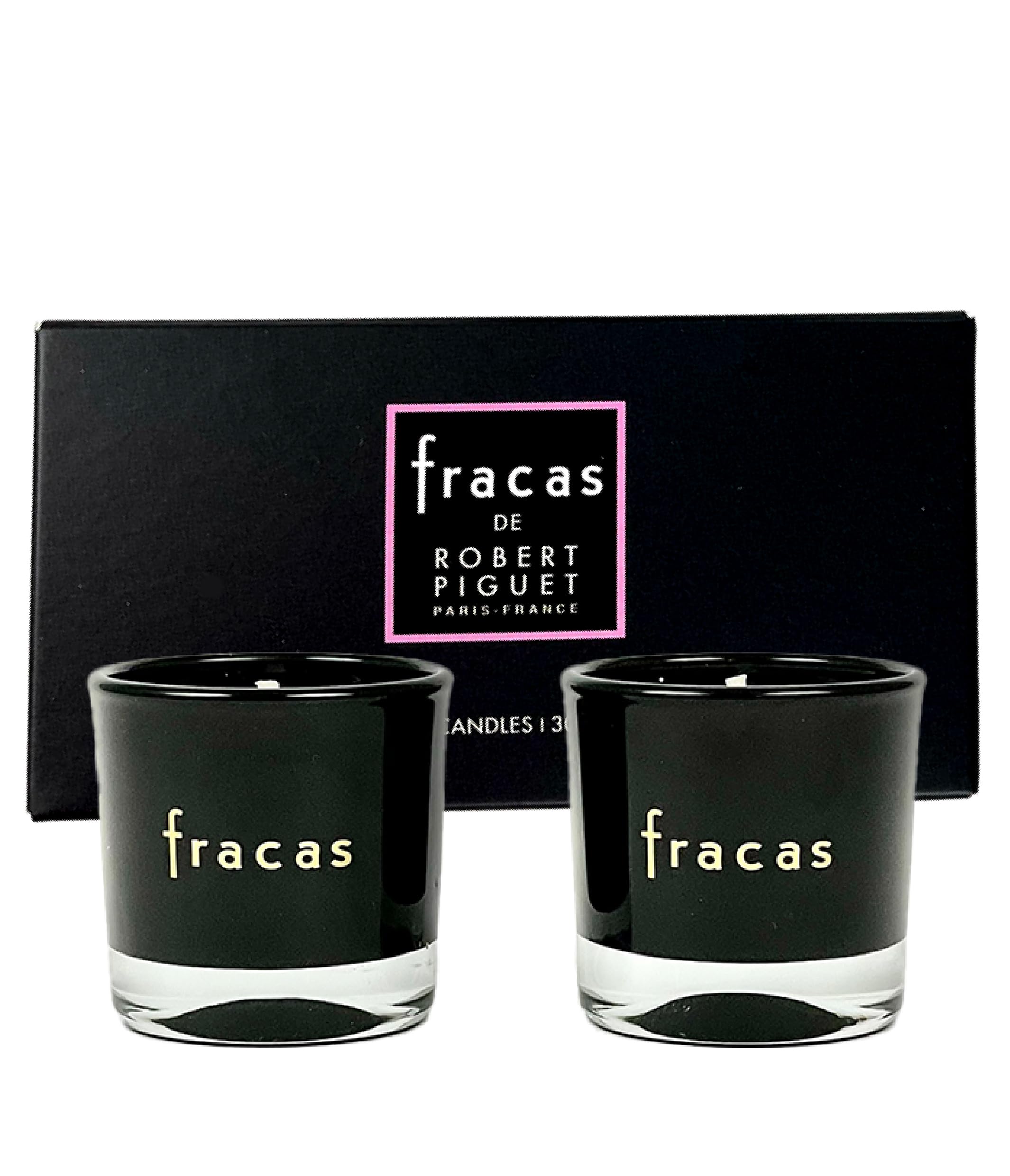 Robert Piguet Fracas 2-Piece Mini Candle Gift Set, Floral Scent - Made in France, 30g Each