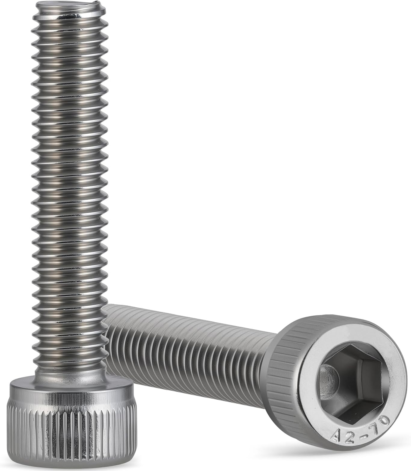 200pcs M2 x 20mm Hex Socket Head Cap Screws Bolts,304 Stainless Steel 18-8,Full Threads,Allen Socket Drive with Hex Spanner for DIY Project.