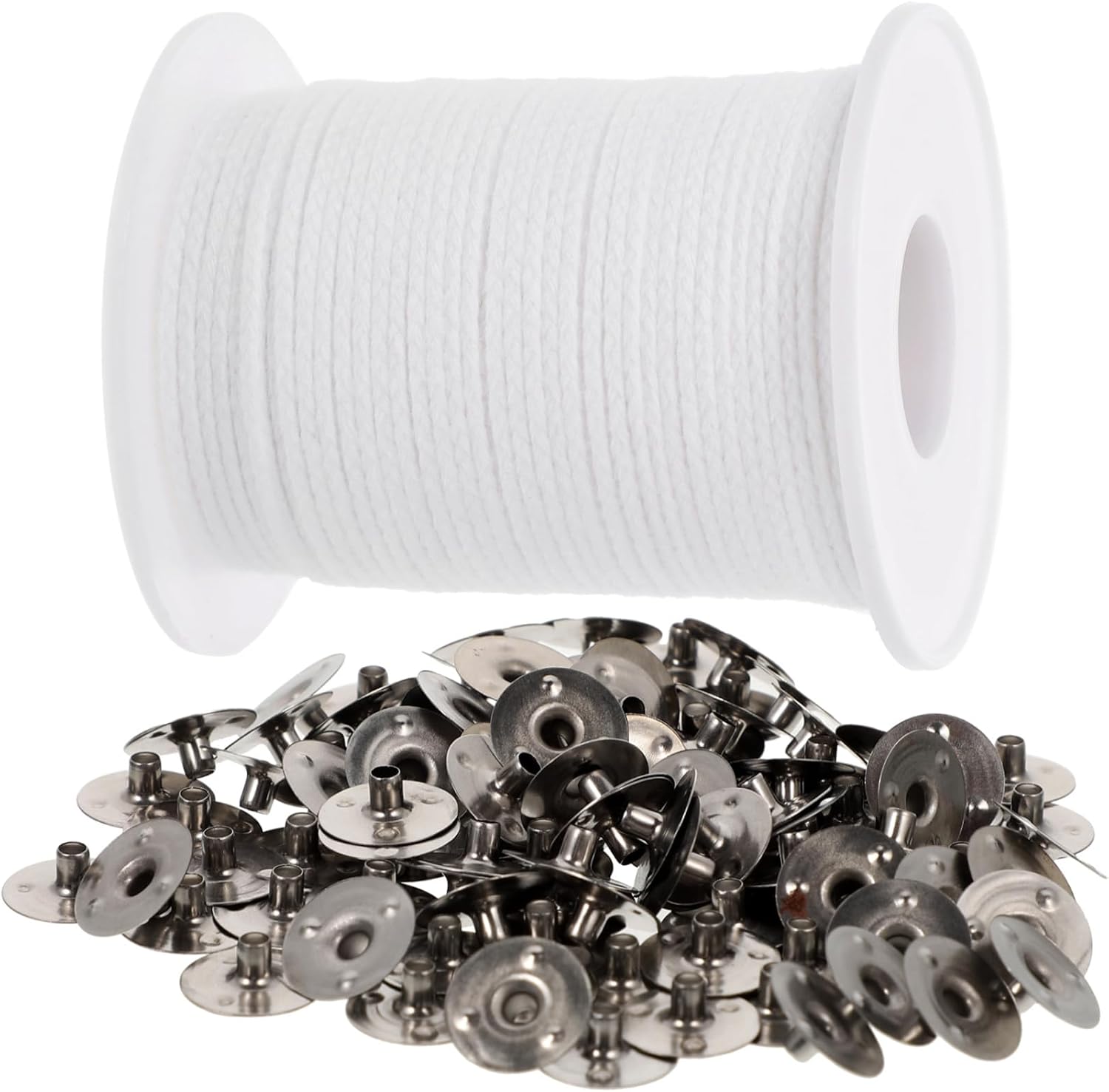 SEWACC Long Candle Wicks Cotton Candle Wicks for DIY Projects Making Supplies Base