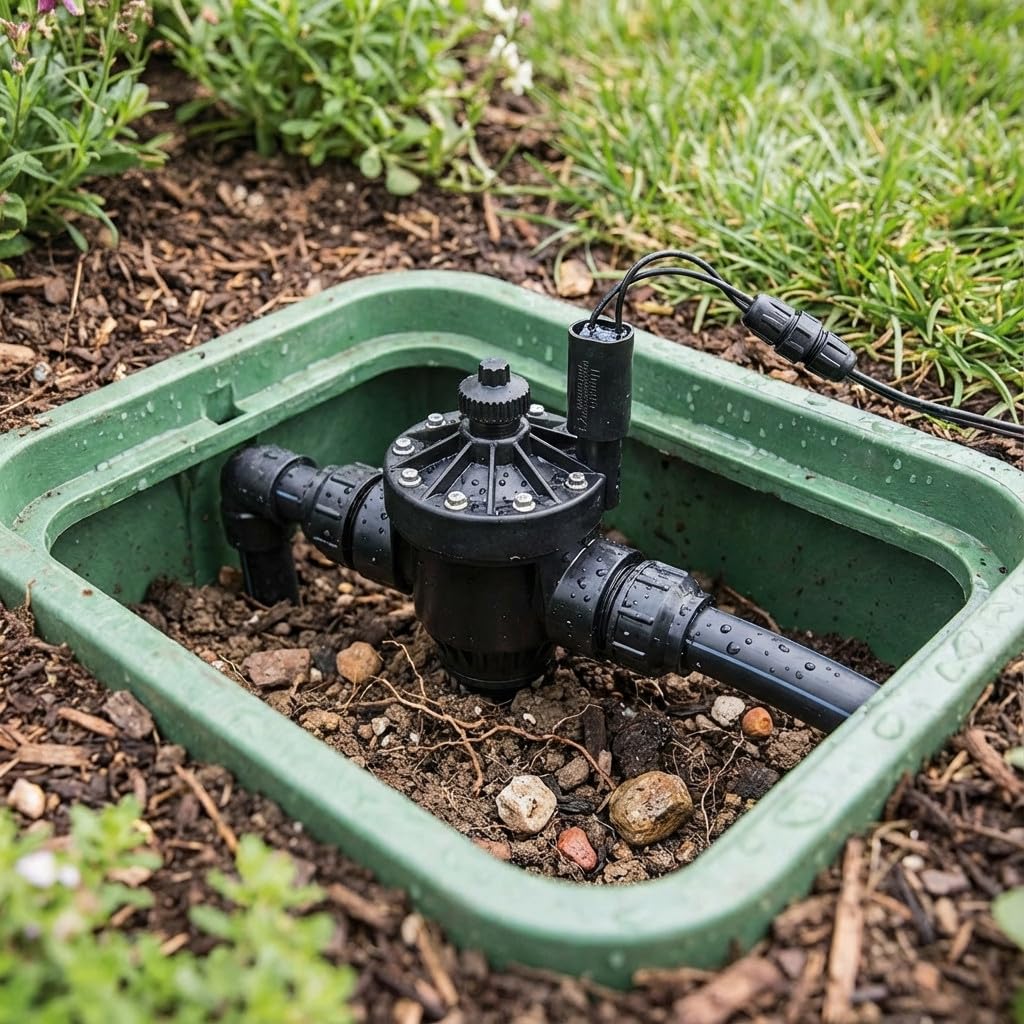Electrovalvula de Riego 1 1/2" PGV150 Hunter | Electroválvula Jardin 24V con Regulador | Valvula Riego para Programador Electrico
