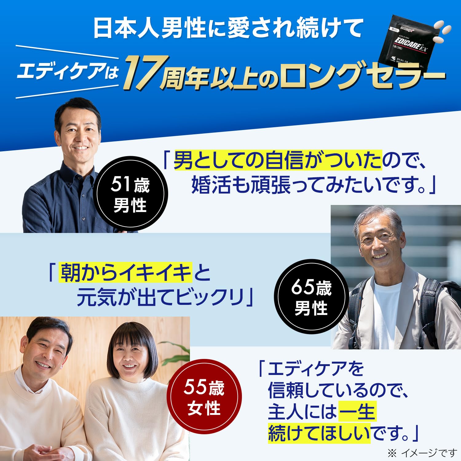 Amazon.co.jp: 【小林製薬公式】エディケアEX（EDICARE EX） 男性用