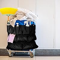 Vista 6 de Frienda 4 unidades de basura, bolsa de limpieza para contenedores de basura, organizador de almacenamiento de basura, se adapta a latas de 32 a 50