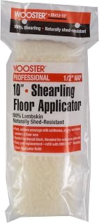 Wooster Brush RR412-10 Shearling Floor Applicator 1/2-Inch Nap, 10-Inch