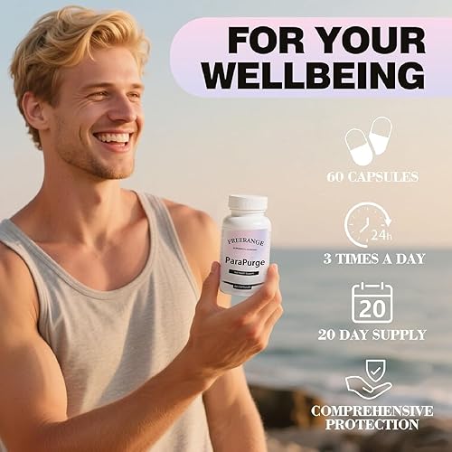 Miniatura 7 de Limpieza Intestinal - Suplemento de Apoyo para el Intestino y Colon, Fórmula sin GMO, 60 Cápsulas (1 unidad)