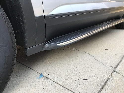 Miniatura 6 de Snailfly Ajuste para estribo VW Volkswagen Teramont Atlas 2017-2023 Barra Nerf con escalón lateral