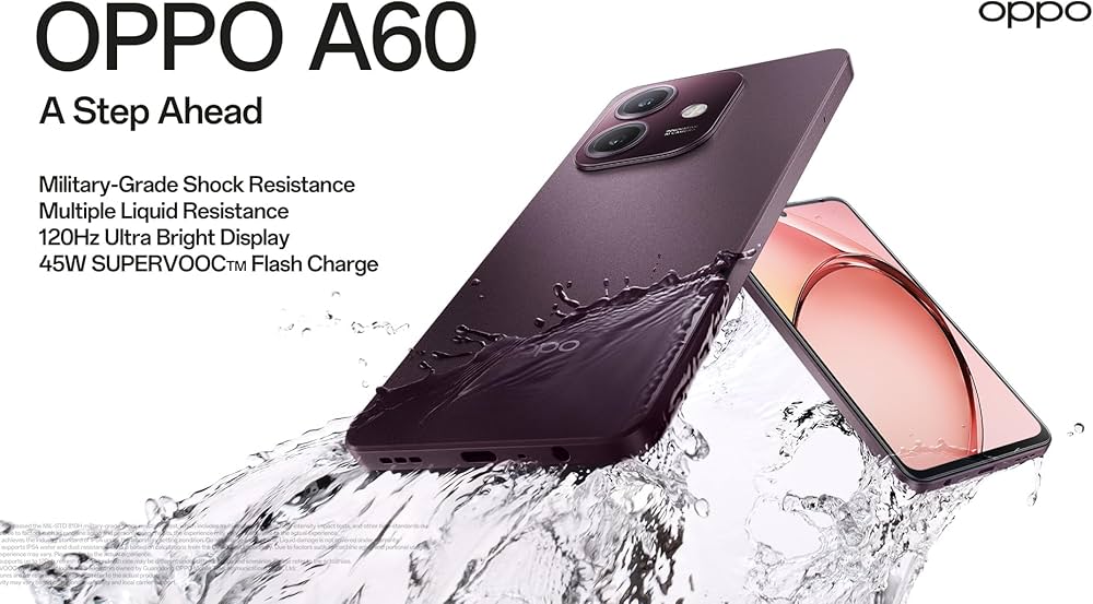 OPPO A60 5G 4 GB RAM 128 GB Nebula Red