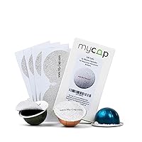 Algopix Similar Product 5 - MyCaps 100 Foil Seals for Nespresso