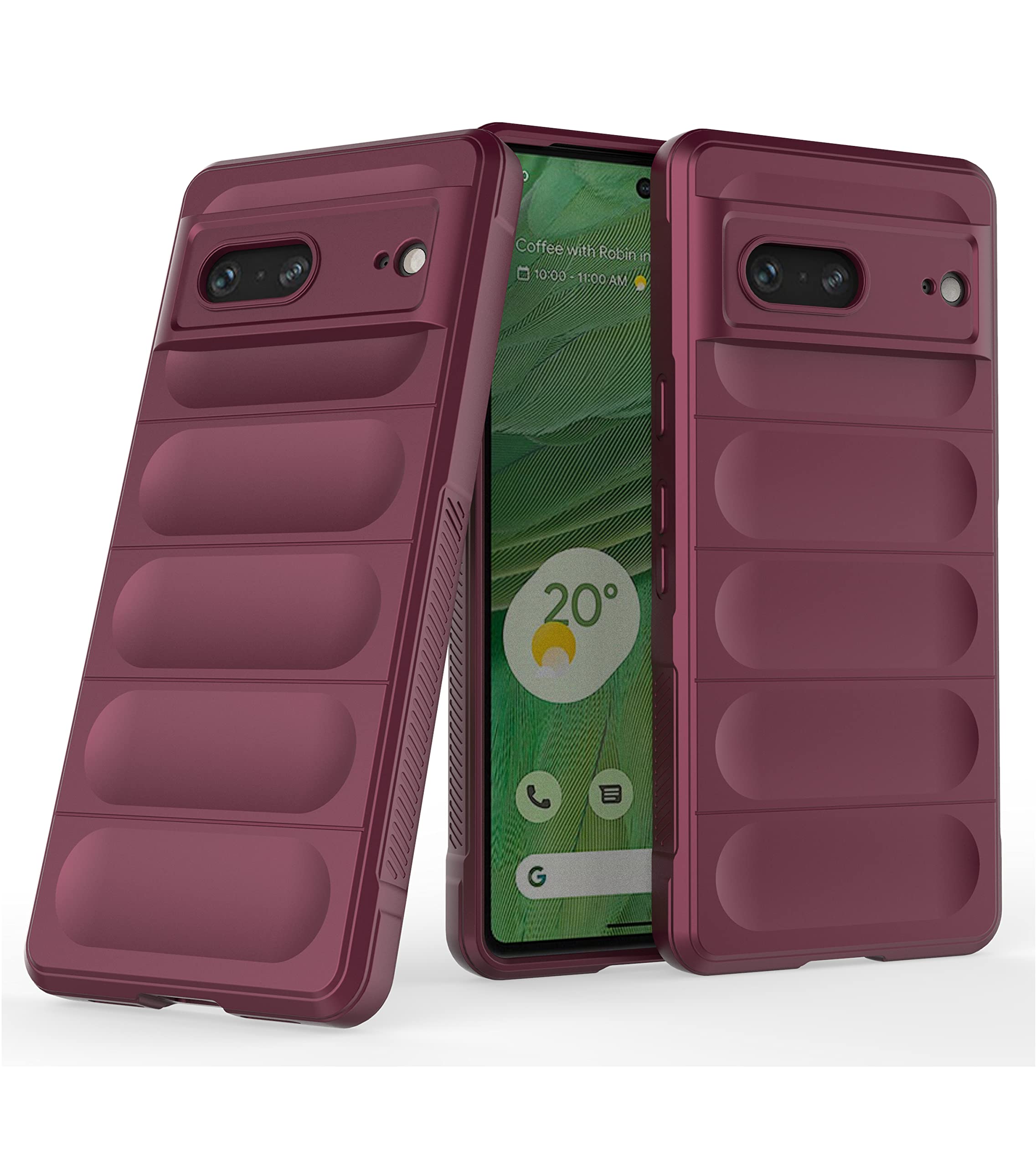 Zapcase Back Case Cover for Google Pixel 7 5G | Compatible for Google Pixel 7 5G Back Case Cover | Matte Soft Flexible Silicon | Liquid Silicon Case for Google Pixel 7 5G with Camera Protection | Plum (B0BN1V3C3Q) Amazon Price History, Amazon Price Tracker