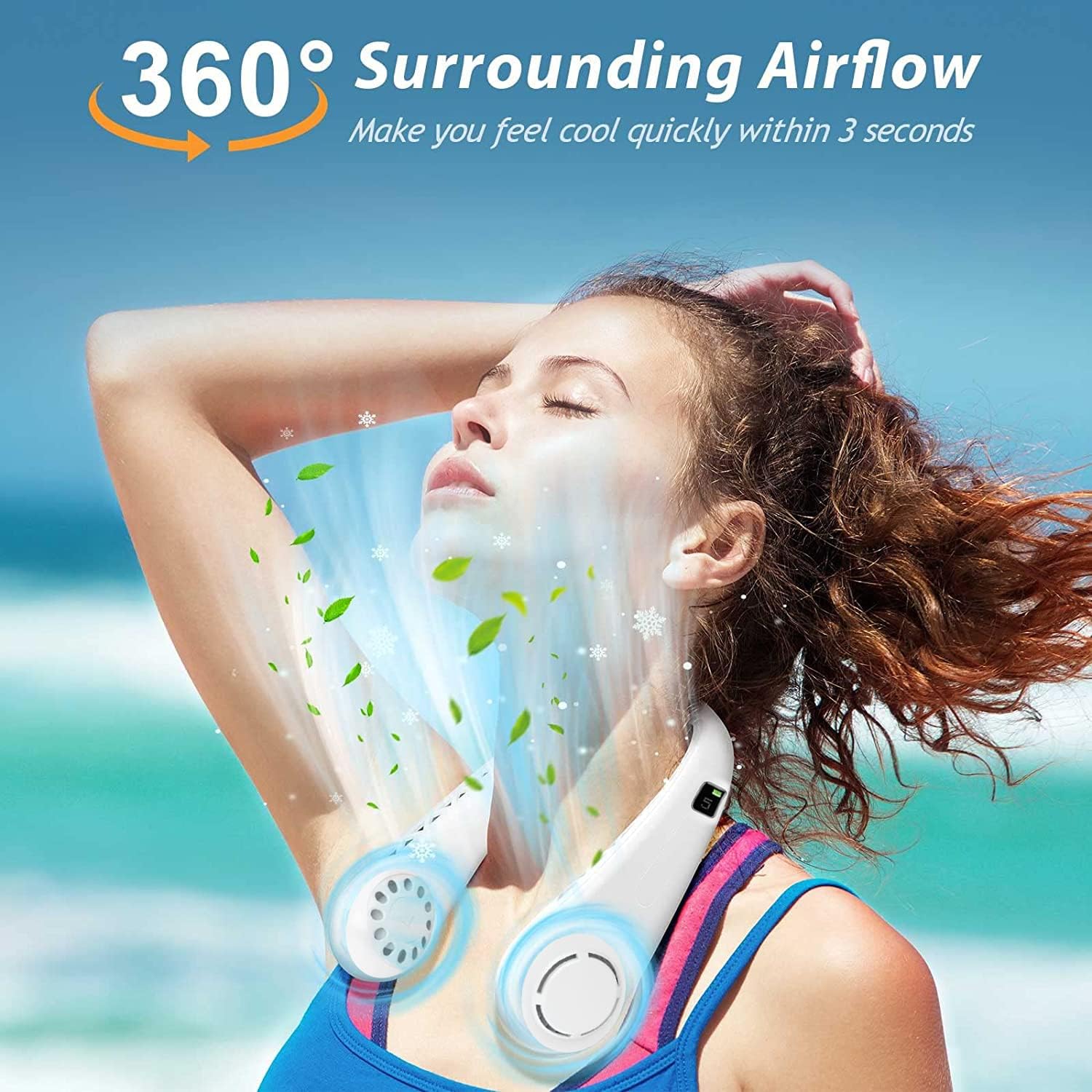 Stay Cool Anywhere: Beseloa Portable Neck Fan Review