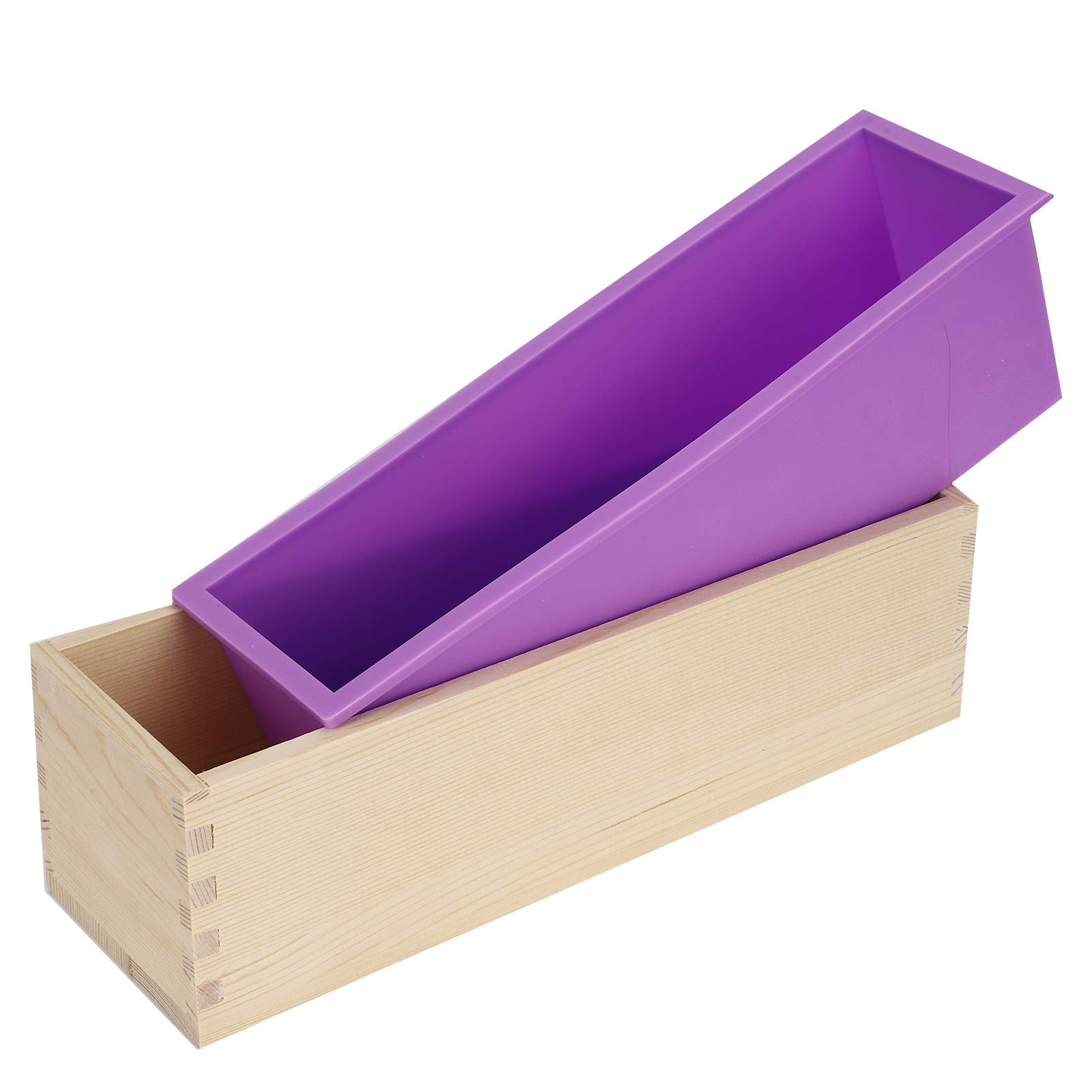 Kit Completo Per Fare Sapone – Stampi In Legno Da 1304ml, Taglierina, Raschietti E 50 Sacchetti - 4