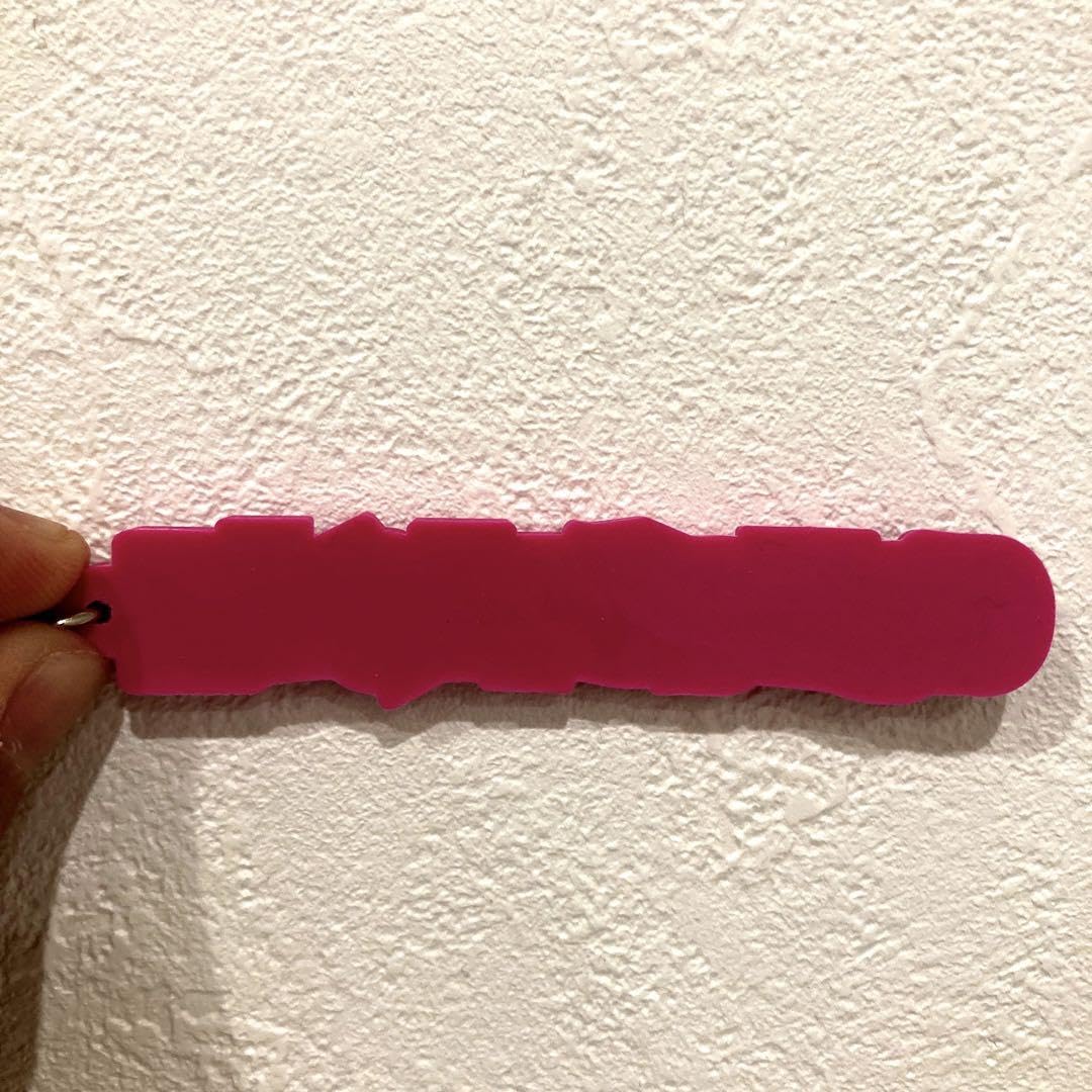 Hi-Standard 90s キーホルダー ハイスタンダード Hi-STANDARD METAL KEYHOLDER AQUA BLUE/PINK / ロック