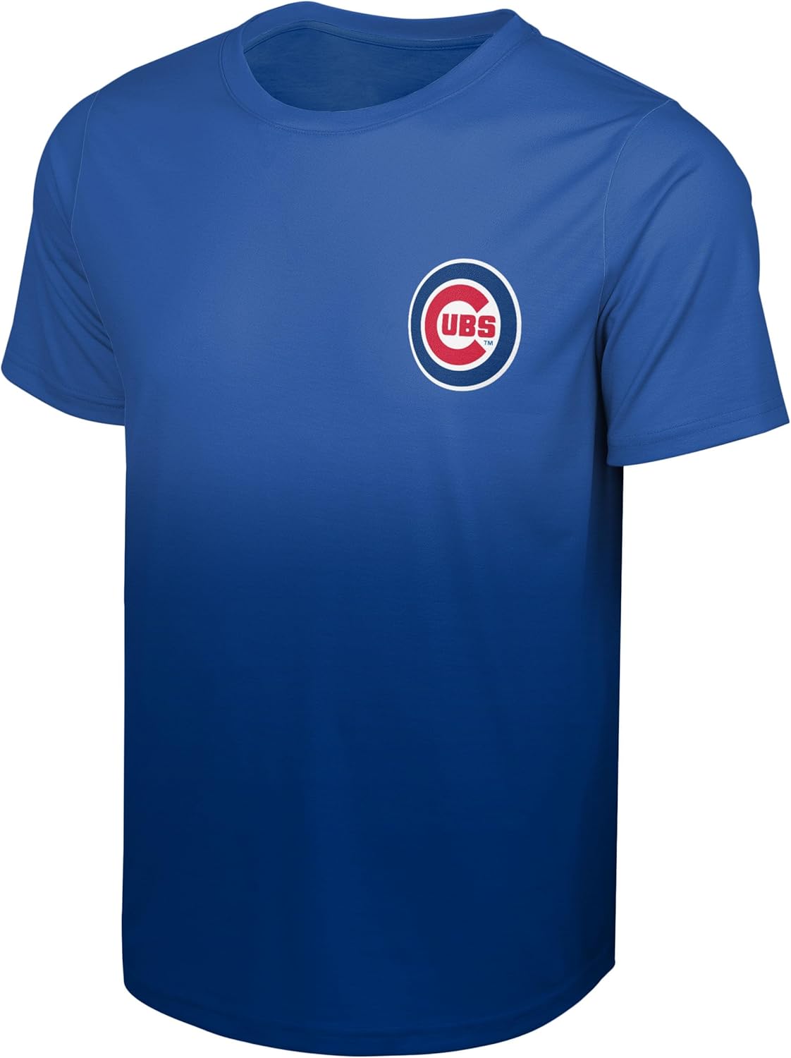 FOCO MLB Men's Official Primary Logo Premier Performance Gradient T-Shirt