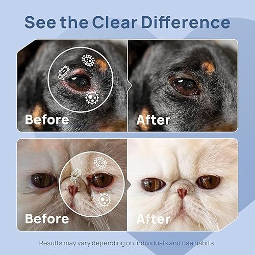 Miniatura 4 de METEPET Pet Eye Cream Health para perros, gatos, ganado, ovejas, caballo, pájaro 18 oz 5gr, 1 tubo