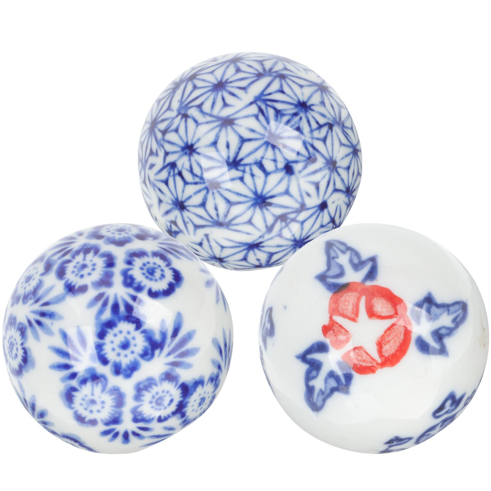 GLEAVI 3 Sätze Keramikschwimmer Moosball Dekorationen Für Aquarien Bezauberndes Aquarium-Ornament Schwebend Dekorativ Aquarium-Layout-Requisite Fisch Zubehör Zufällige Farbe 3 Stücke * 3