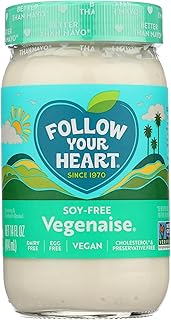 Follow Your Heart Non-GMO Vegenaise Soy Free Better Than Mayo Dressing (...