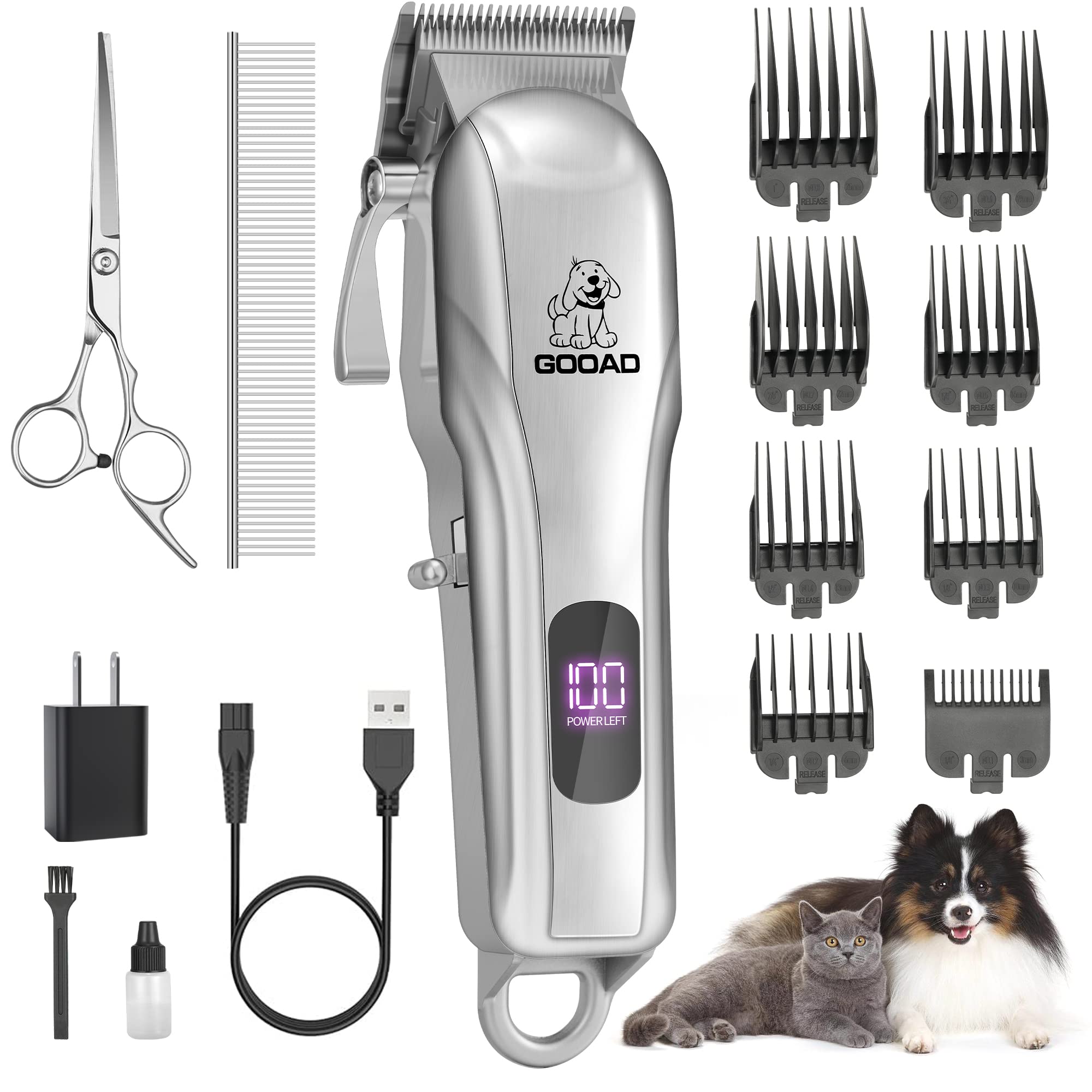 clean pet silent dog clippers