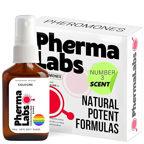 Gay Colonia Scent Number 3 - Atrae a los hombres feromonas de primera calidad con infusión de feromonas de 1 oz