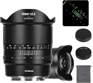 7artisans 10mm F2.8 II Wide Angle Fisheye Camera Lens for Nikon Z