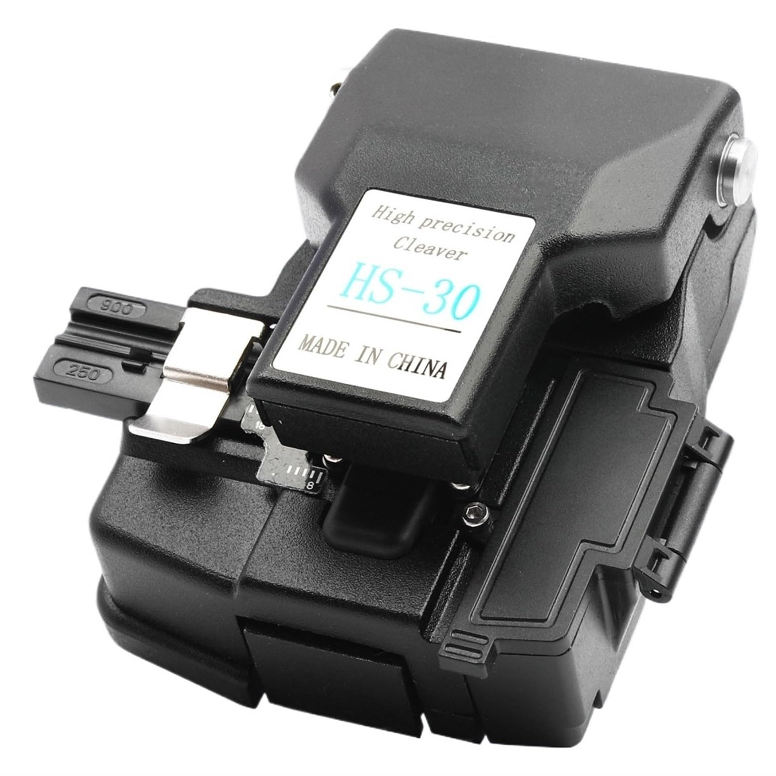 CUDTAPI Optical Fiber Cleaver, Precision HS-30 Scrap Box Optical Fiber Cleaver