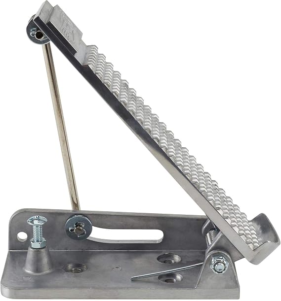 Speedway Motors Cast Aluminum Accelerator Throttle Pedal Assembly Includes Heavy Duty Cable, Mounting Hardware and Textured Pedal, 2.5 x 6 x .25 Inches