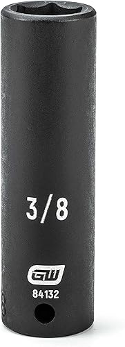 GEARWRENCH Enchufe SAE de impacto profundo de 6 puntos de 14" - 84132