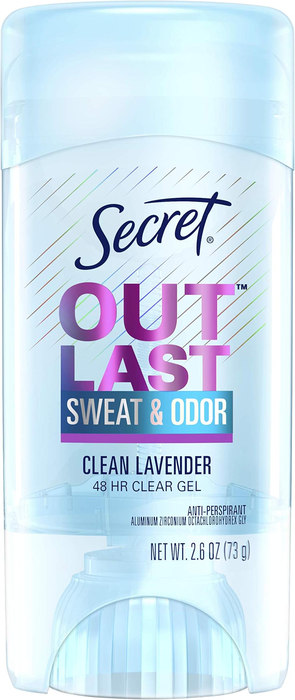 Solid Deodorant Clear Gel 2.7 oz (76 g)
